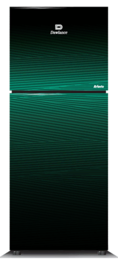 REF 91999 AVANTE NOIR GREEN Double Door Refrigerator