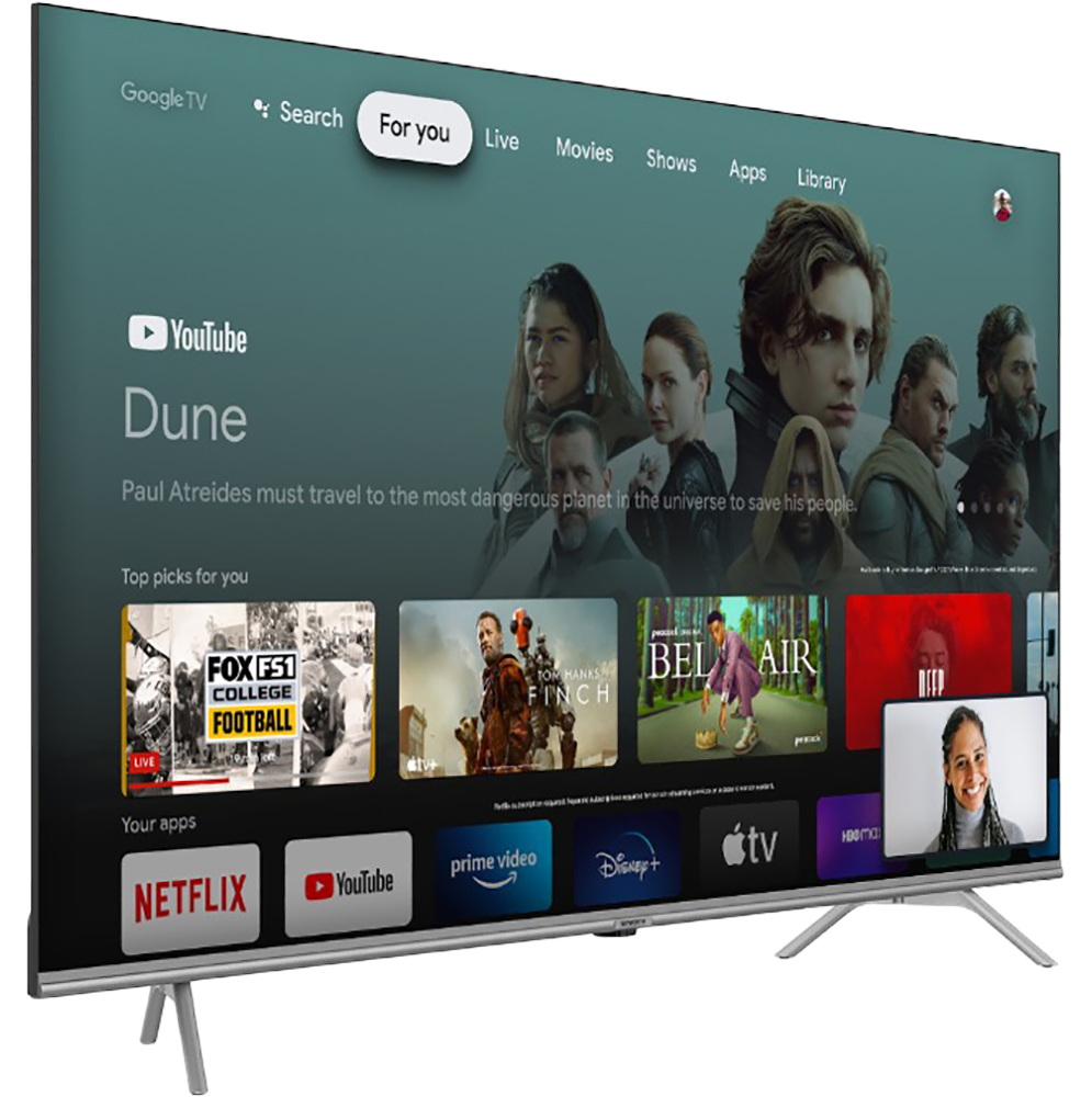 Radiant Series Google TV 55