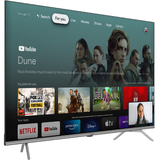 Radiant Series Google TV 55" G22 4K UHD