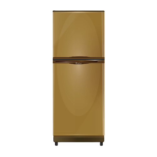 9122 FP Opal Green Double Door Refrigerator